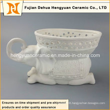 Factory Direct Sale, Ceramic Elephant Shape Flowers Vase (Home Decoration)